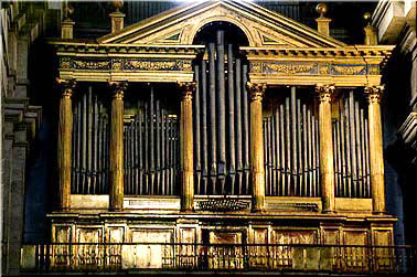 One of the 4 organs of the Royal Monastery El Escorial